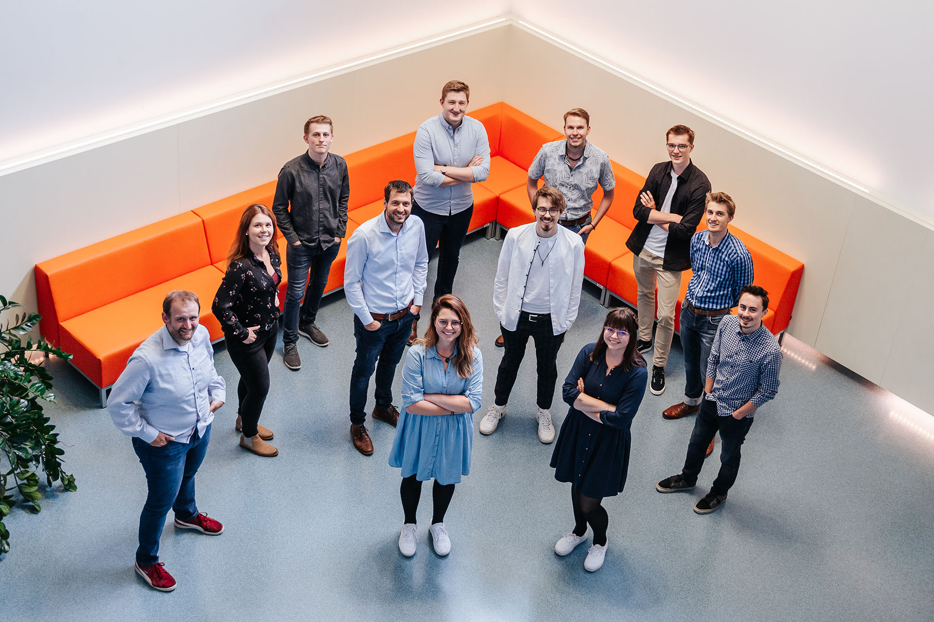 Gruppenfoto der Alumni